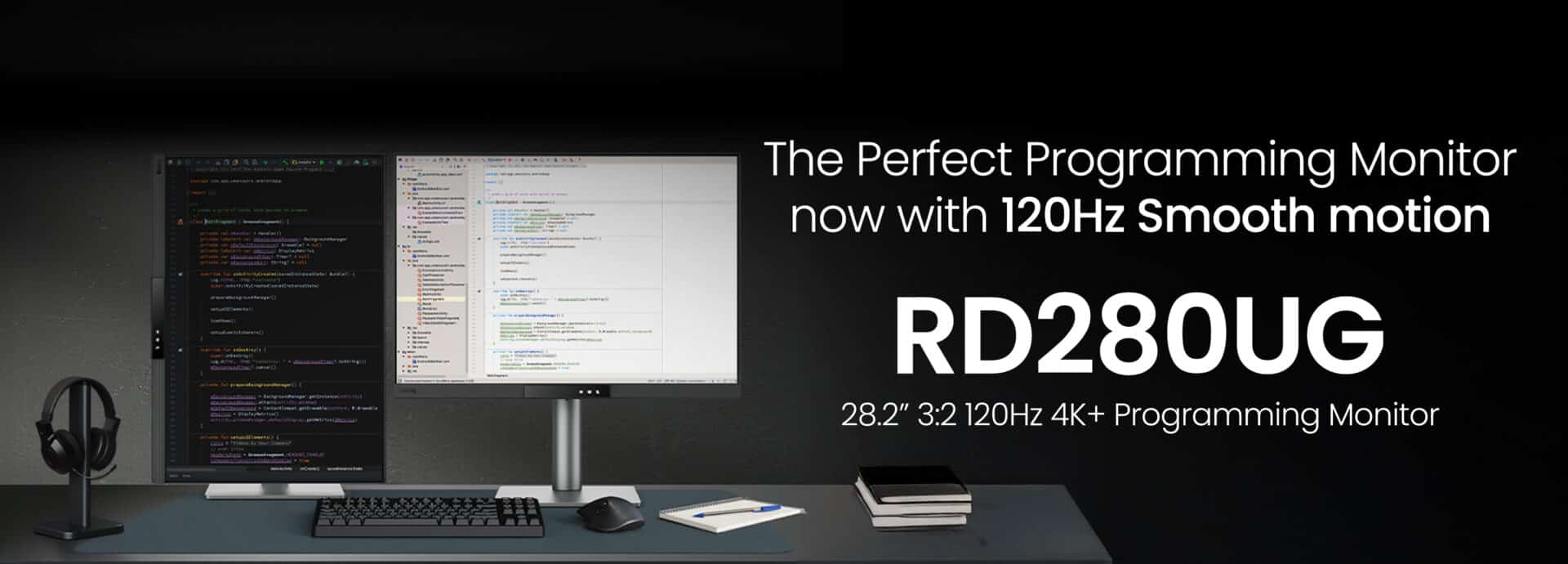 BenQ Launches RD280UG Programming Monitor with 120Hz Refresh Rate in India 1 BenQ Launches RD280UG Programming Monitor with 120Hz Refresh Rate in India