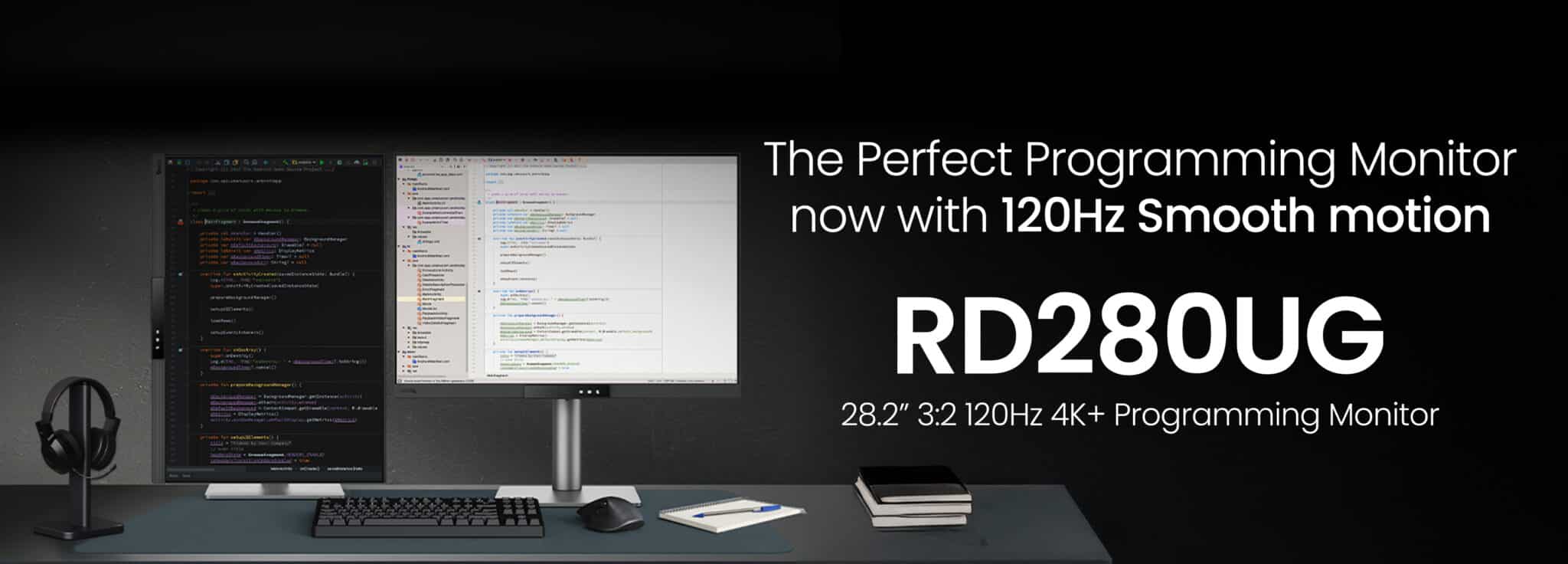 BenQ Launches RD280UG Programming Monitor with 120Hz Refresh Rate in India