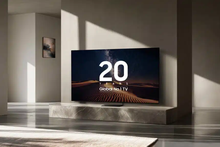 Samsung Ranks as Global TV Market Leader for 20 Straight Years