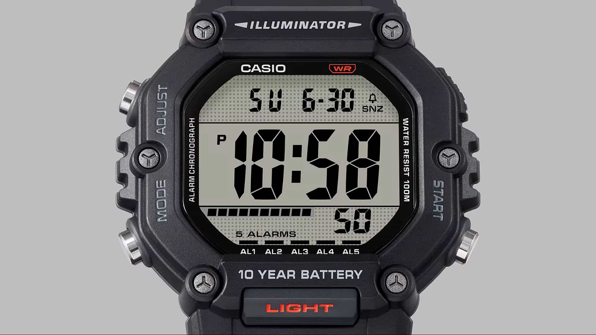 Casio Launches AE-1600HX Watch Series with Long Battery Life and Dual Time