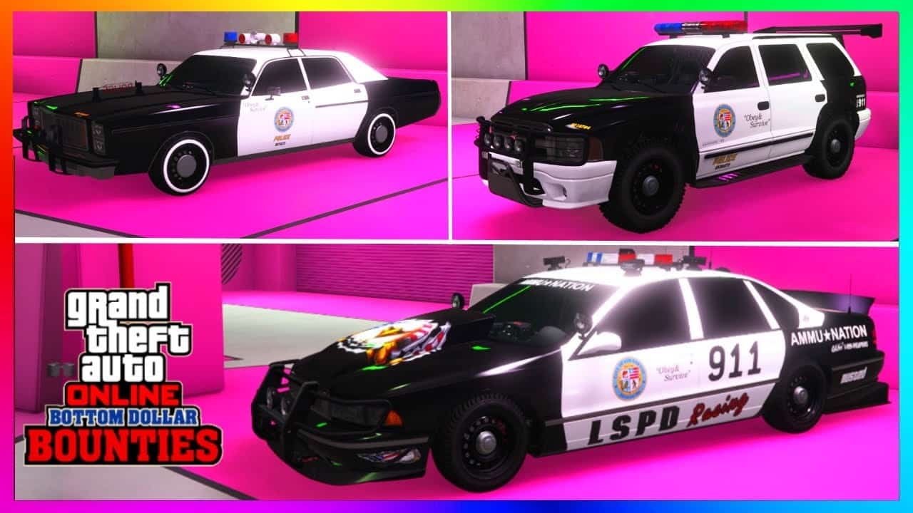 GTA Online Players Get New Police Cars and Double Rewards in Neighborhood Watch Update