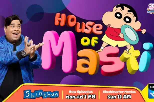 Shin chan Celebrates 20 Years on Indian TV with Sony YAY House of Masti