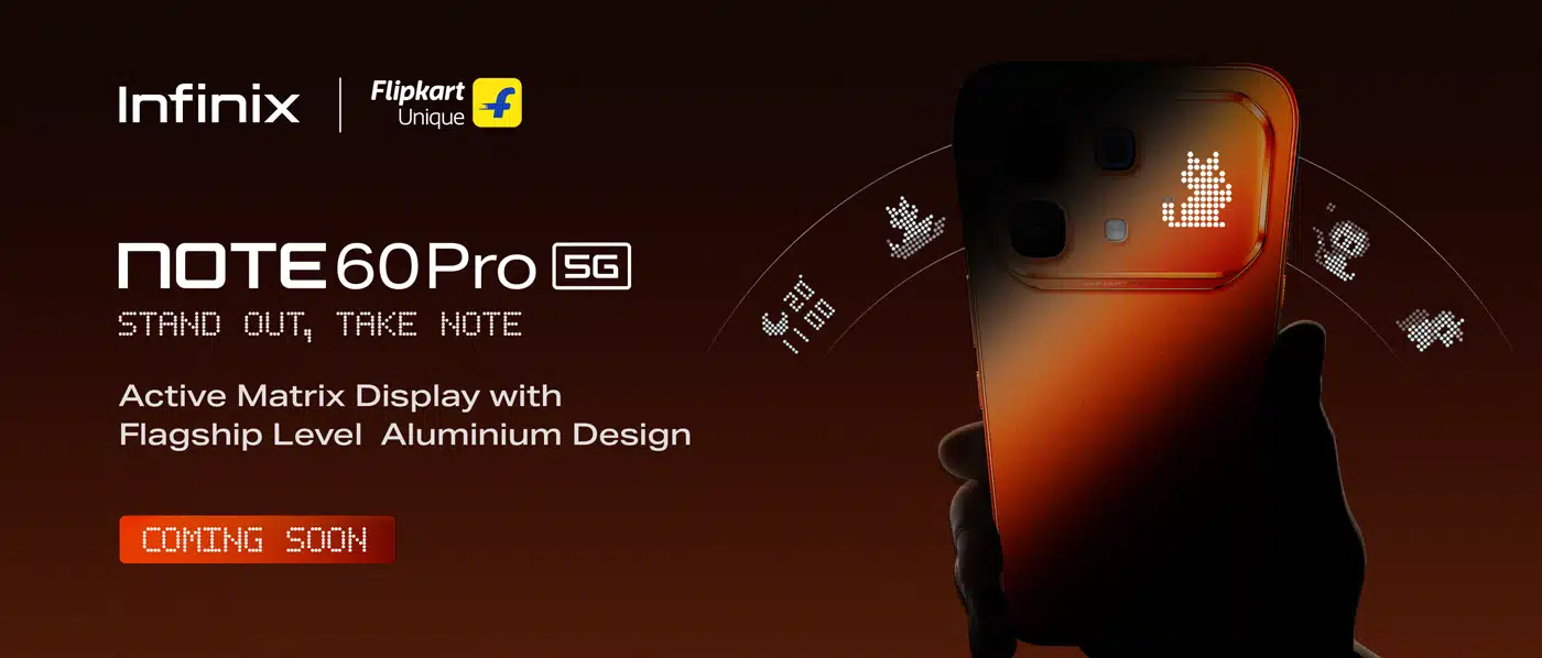 Infinix NOTE 60 Pro Debuts with Active Matrix LED Display and Aluminium Frame