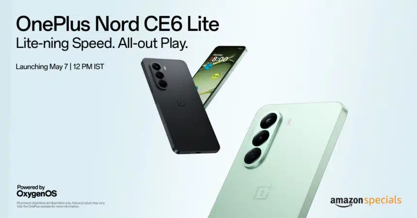 OnePlus Nord Ce6 Lite Debuts in India on May 7 with Large Battery