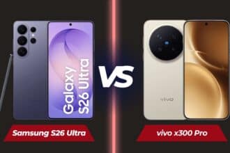Compare Samsung Galaxy S26 Ultra and vivo X300 Pro Prices in India