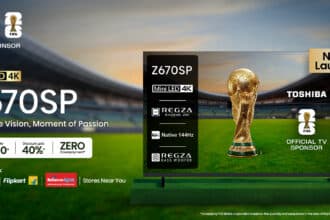 Toshiba Launches Z670SP Mini LED TV series in India