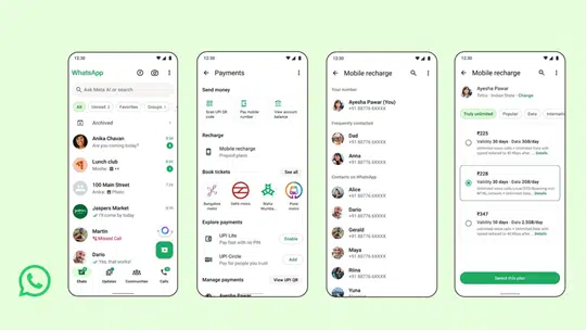 WhatsApp Now Lets You Recharge Prepaid Mobiles in India, Thanks to Payu