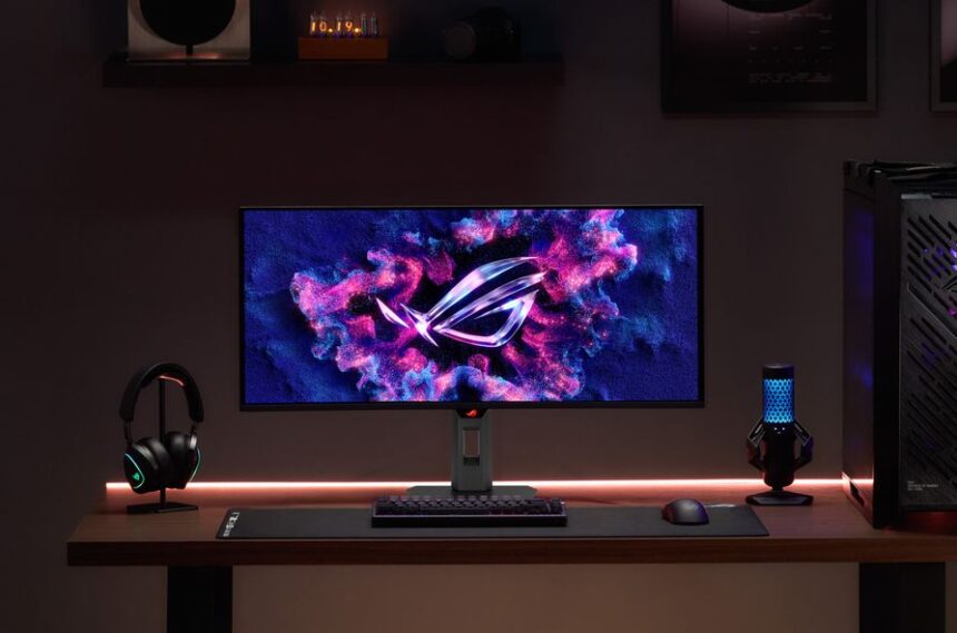 ASUS ROG introduces Strix OLED XG34WCDMS gaming monitor and Strix XG129C secondary display