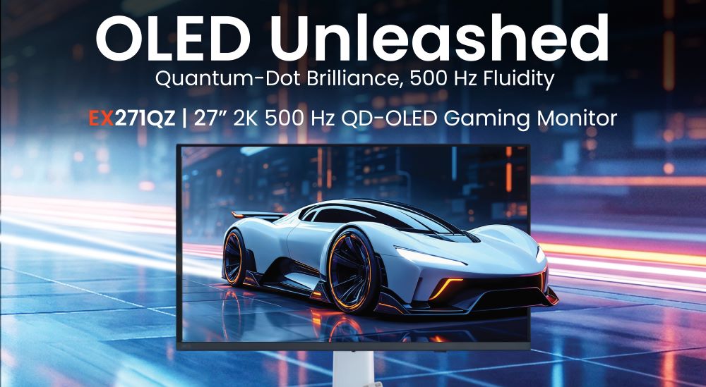 BenQ launches MOBIUZ EX271QZ 500Hz QD-OLED gaming monitor in India 2 BenQ launches MOBIUZ EX271QZ 500Hz QD-OLED gaming