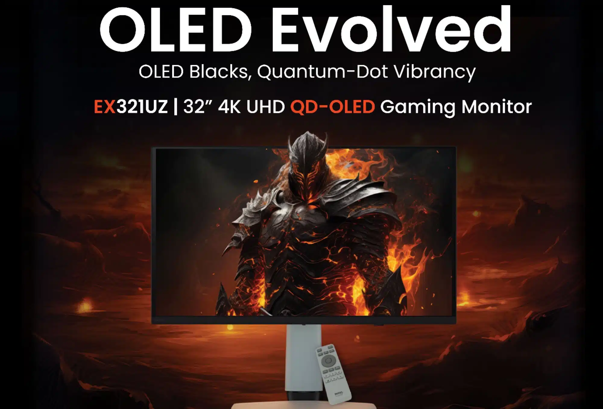 BenQ launches MOBIUZ EX321UZ 4K QD-OLED gaming monitor in India