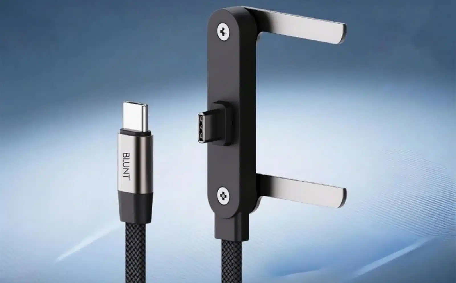 Blunt launches VOLT X 240W USB-C cable with integrated phone stand