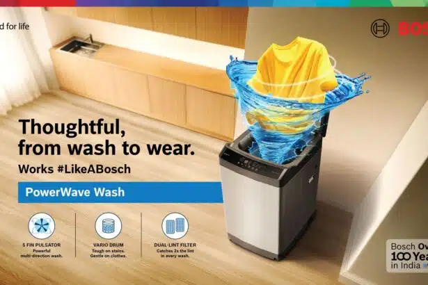 Bosch Expands Top Load Washing Machine Range in India
