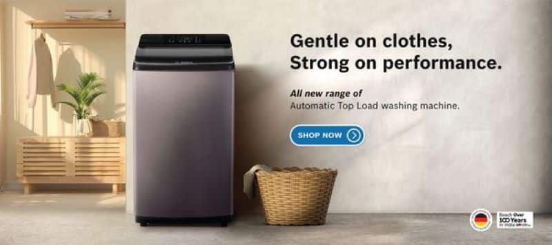 Bosch Expands Top Load Washing Machine