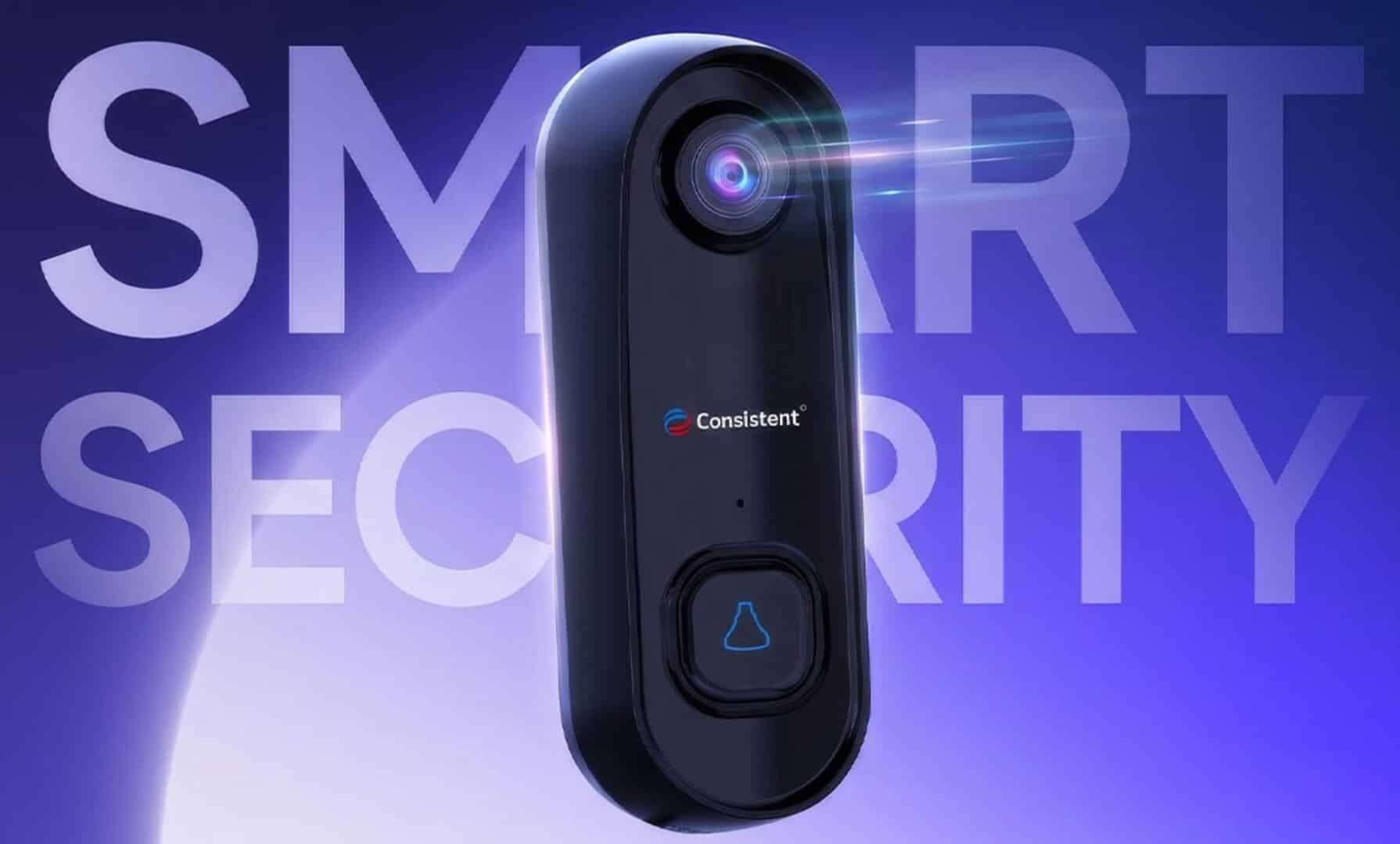 Consistent Infosystems Launches 3MP Wi-Fi Video Doorbell for Smart Home Security