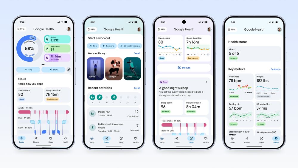 Fitbit app officially becomes Google Health app