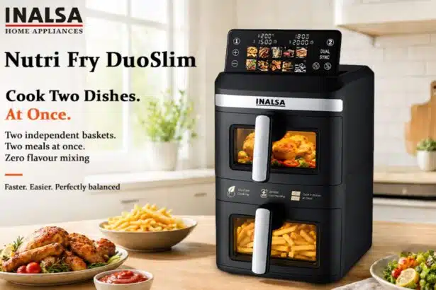 INALSA expands kitchen appliance portfolio with Nutri Fry DuoSlim Air Fryer under ₹14,000
