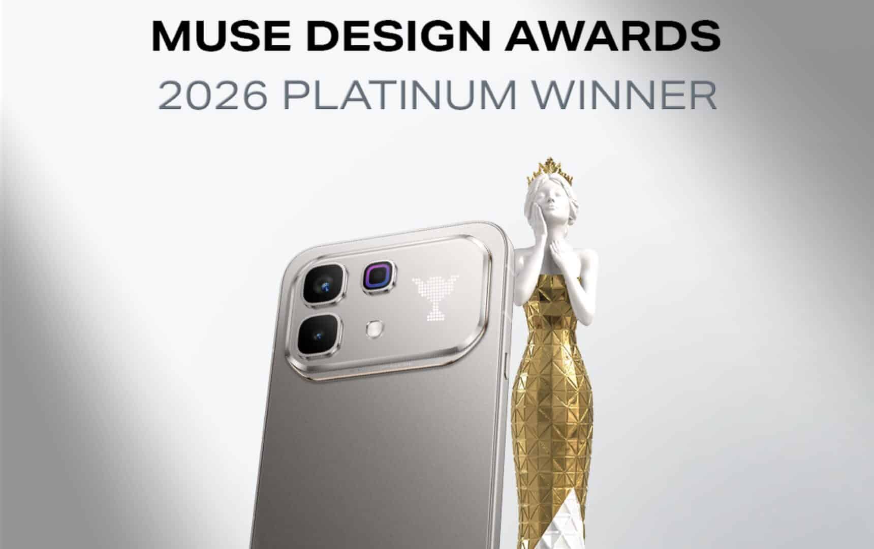 Infinix NOTE 60 Pro picks up a MUSE Platinum Award for design