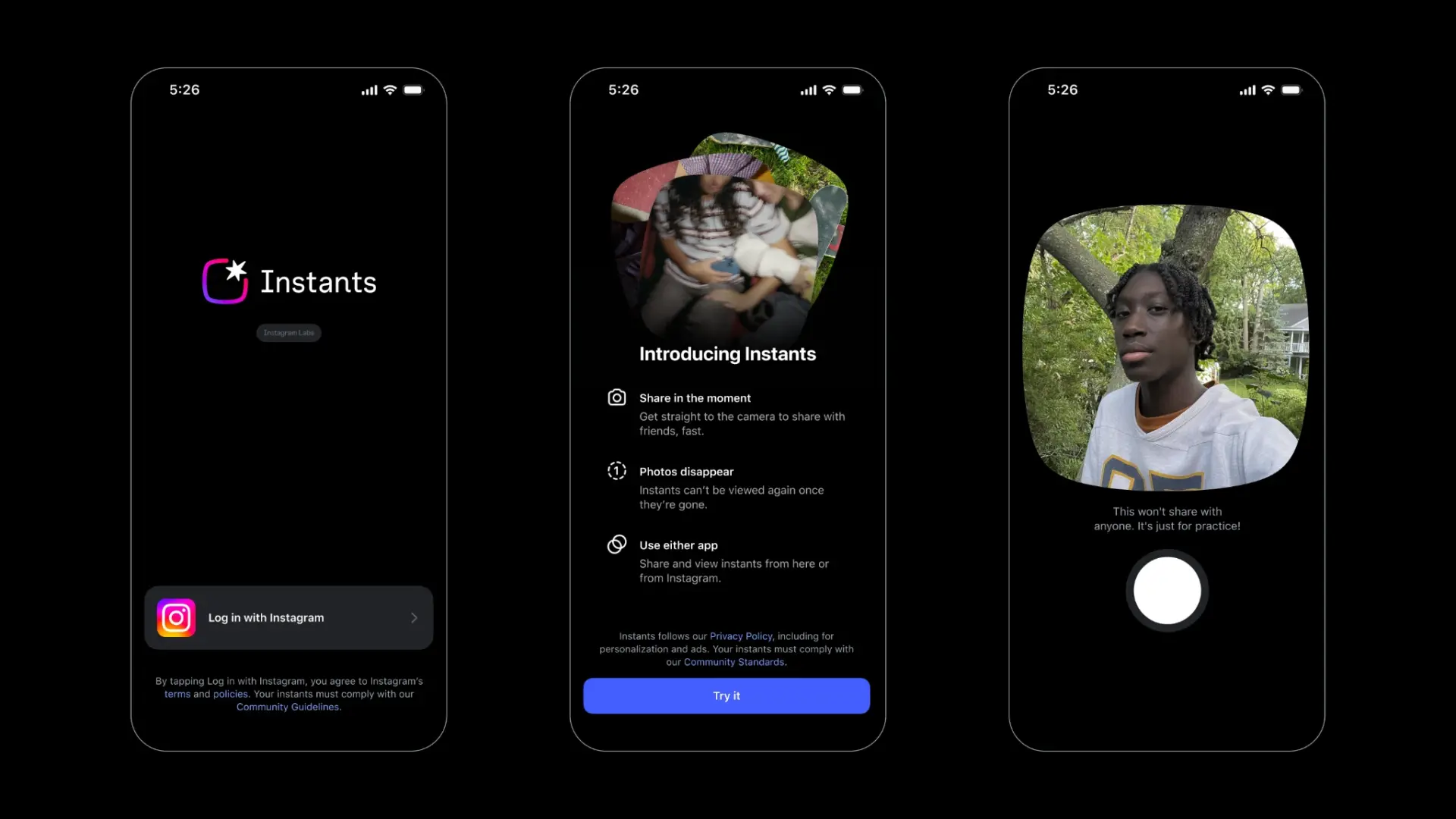 Instagram introduces Instants for temporary photo sharing 1 Instagram introduces Instants for temporary photo sharing
