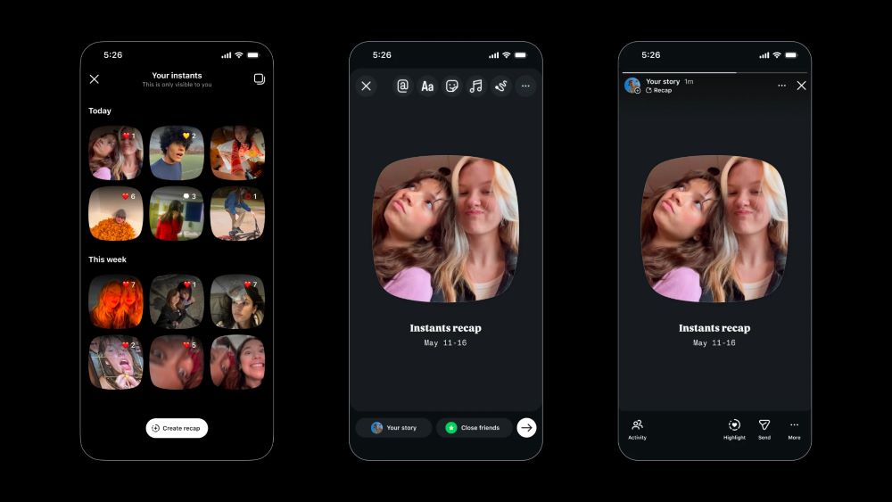 Instagram introduces Instants