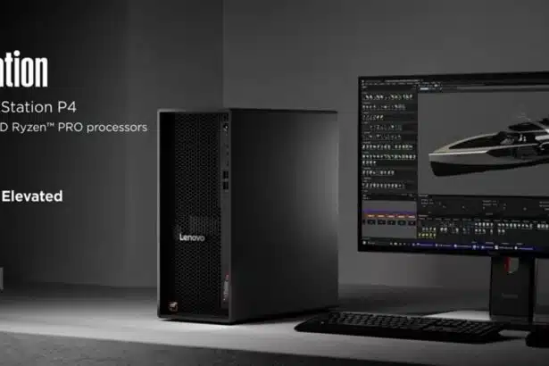 Lenovo Announces ThinkStation P4 Desktop
