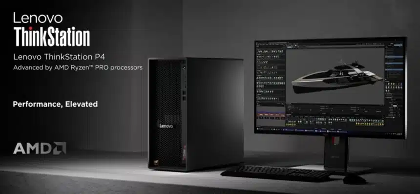 Lenovo Announces ThinkStation P4 Desktop