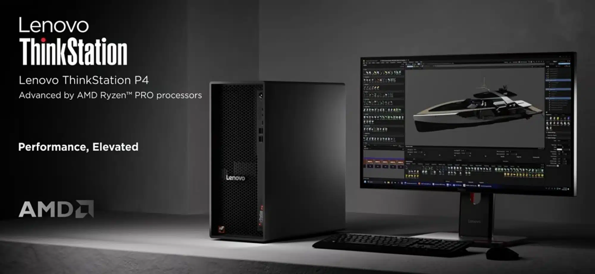 Lenovo Announces ThinkStation P4 Desktop