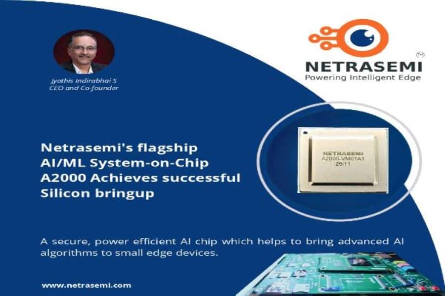 Netrasemi launches A2000 AI chip