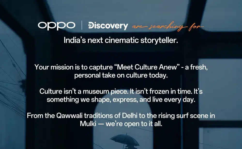 OPPO and Discovery launch Filmmaker