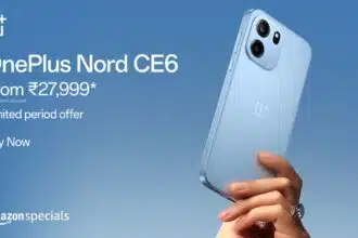 OnePlus Nord CE6 with 8000mAh battery and 144Hz display goes on sale in India today