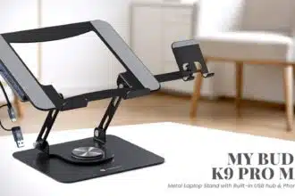 Portronics launches My Buddy K9 Pro Max laptop stand with USB hub in India