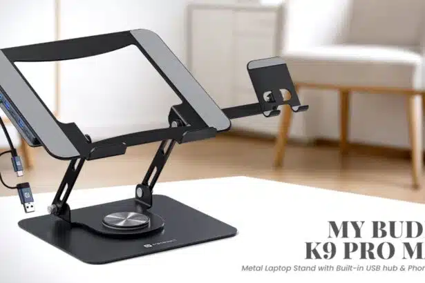 Portronics launches My Buddy K9 Pro Max laptop stand with USB hub in India