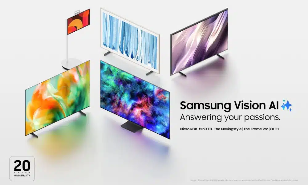Samsung launches four new Vision AI Mini LED TVs in India starting at Rs 33,990 2 Samsung launches four new Vision AI Mini LED TVs