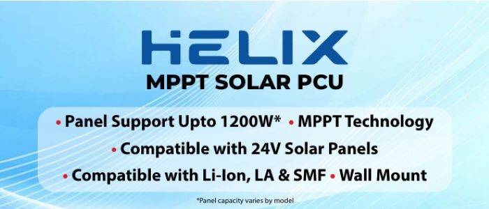 Smarten Power Systems launches Helix series