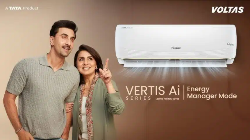Voltas launches Vertis AI split AC series to manage home cooling and power bills