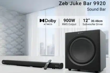 Zebronics launches Juke Bar 9920 soundbar with 900W output and Dolby Atmos