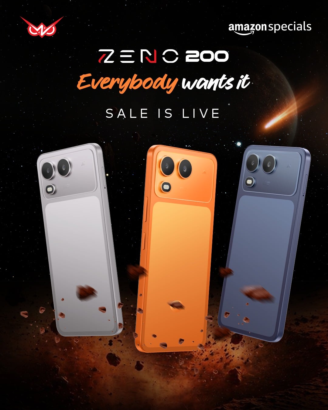 itel launches ZENO 200 with military grade durability and IP65 rating on Amazon