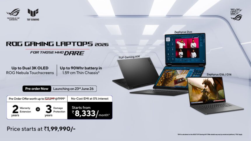ASUS India opens pre-orders for premium ROG Zephyrus laptops and ProArt PZ14 creator device