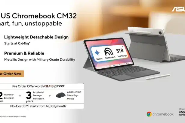 ASUS Launches Three New Budget Friendly Chromebooks in India Starting at INR 26990