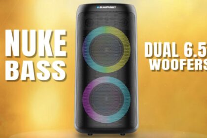 Blaupunkt launches Rock and Roll Rave party speaker with 100W output and dual woofers in India