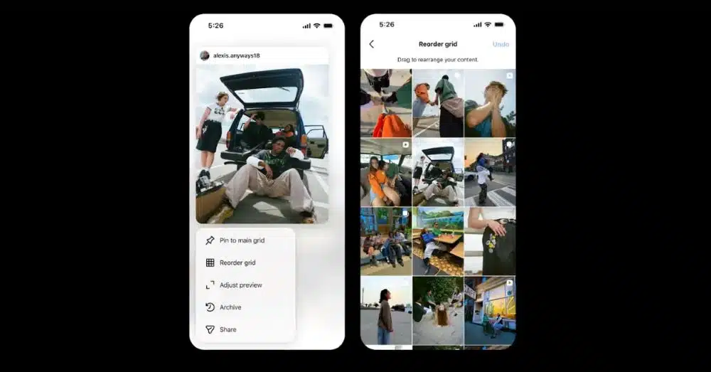 Instagram Adds Reorder Grid Feature for Profile Customisation 2 Instagram Adds Reorder Grid Feature for Profile Customisation