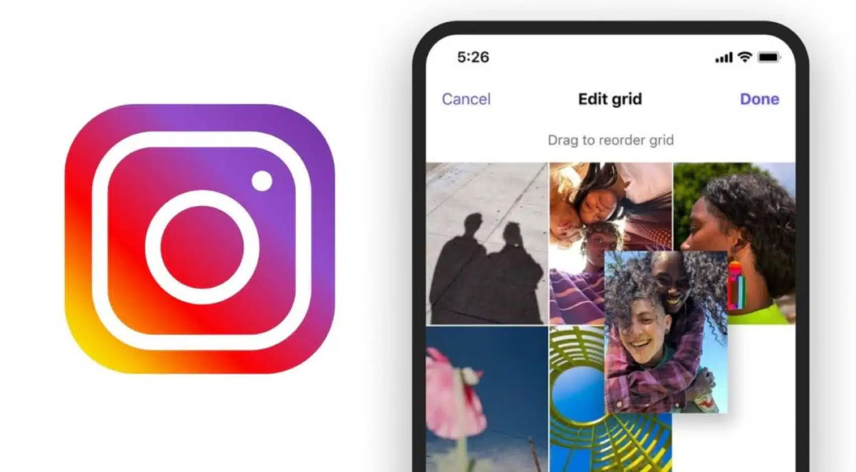 Instagram Adds Reorder Grid Feature for Profile Customisation