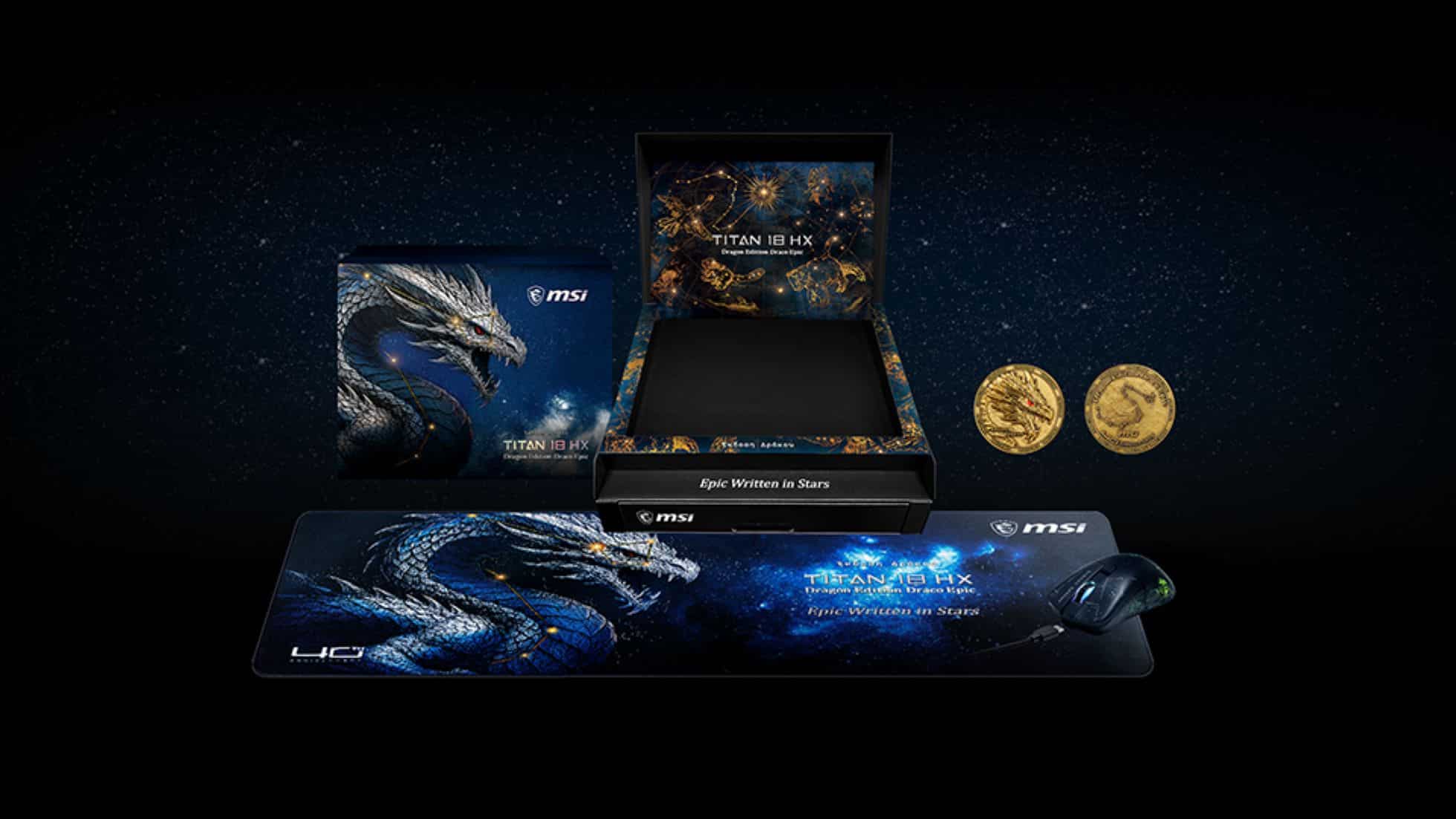MSI Unveils New Titan 18 HX Draco Epic