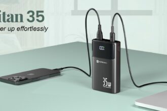 Portronics Launches Titan 35 Power Bank With 20000mAh Battery and Built-in Cables in India