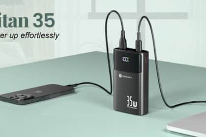 Portronics Launches Titan 35 Power Bank With 20000mAh Battery and Built-in Cables in India