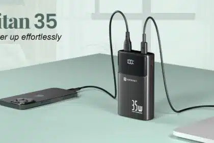 Portronics Launches Titan 35 Power Bank With 20000mAh Battery and Built-in Cables in India