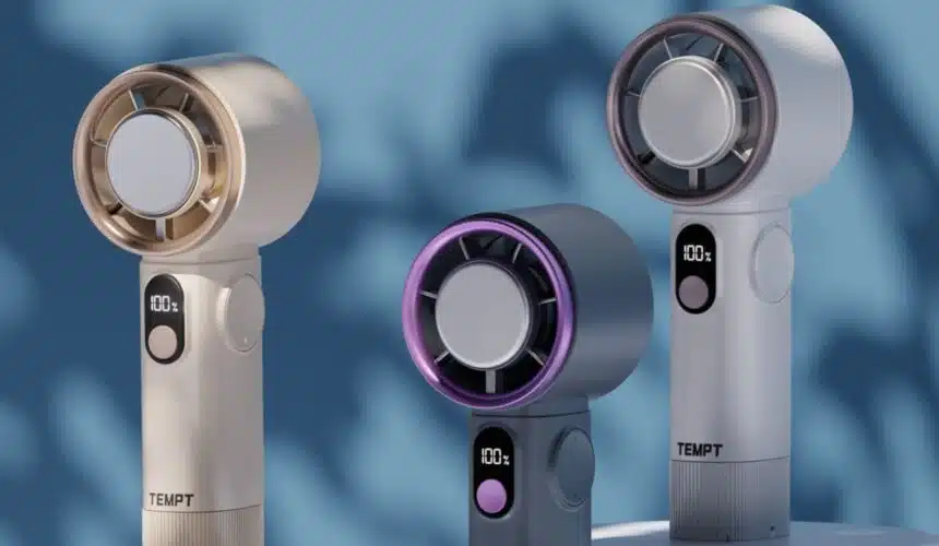 TEMPT launches ICY portable fan