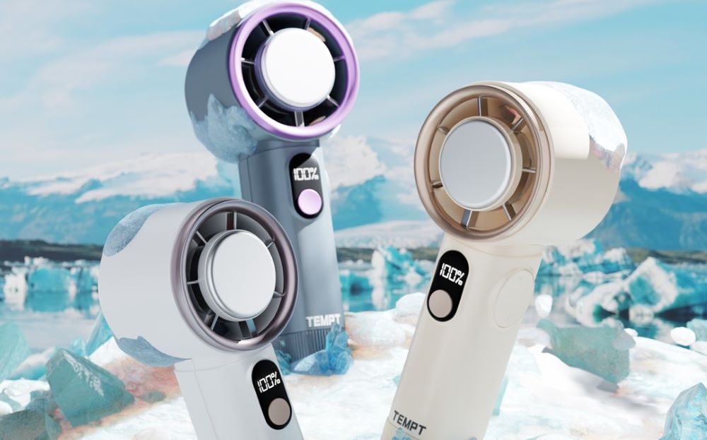 TEMPT launches ICY portable fan with semiconductor cooling technology in India