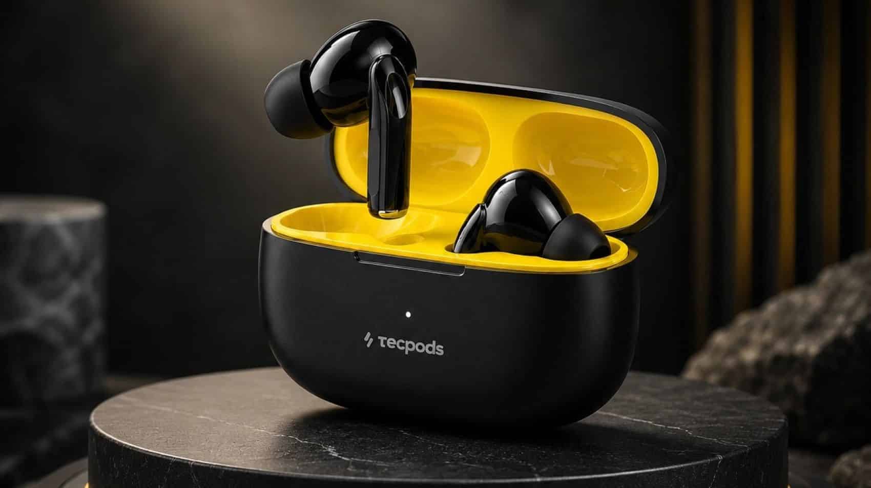 TecPods launches F50 Bluetooth earbuds in India with 30 hours battery life for INR 499