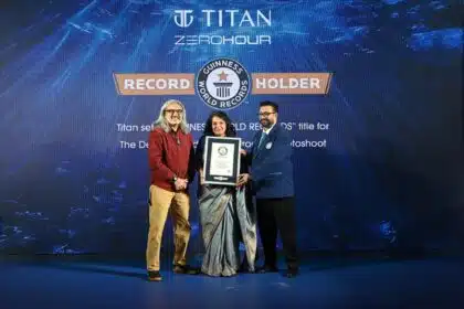 Titan Zero Hour Watch Sets Guinness World Record in Deep Sea Photoshoot