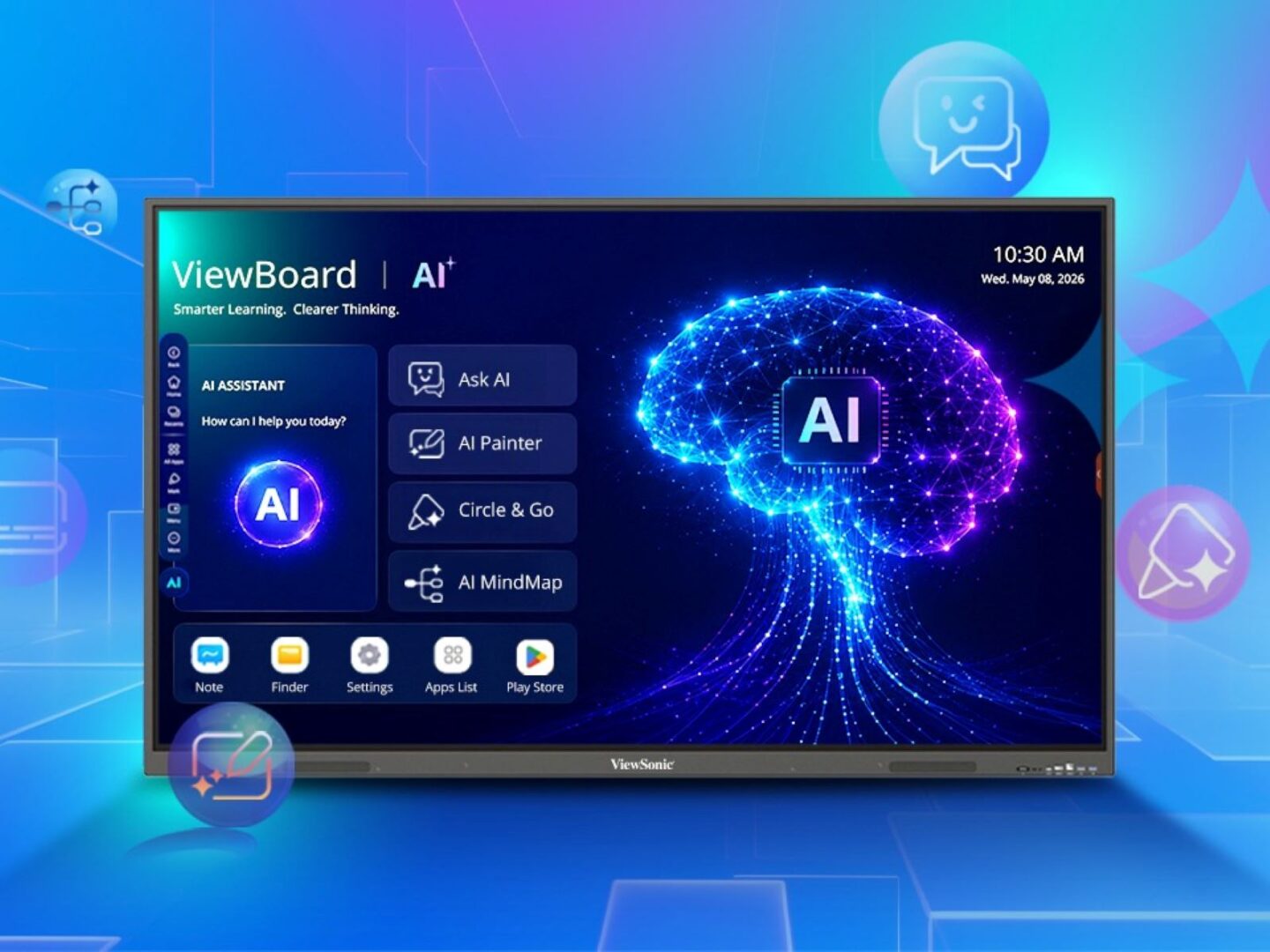 ViewSonic introduces IN05 series ViewBoard 4K EDLA interactive displays